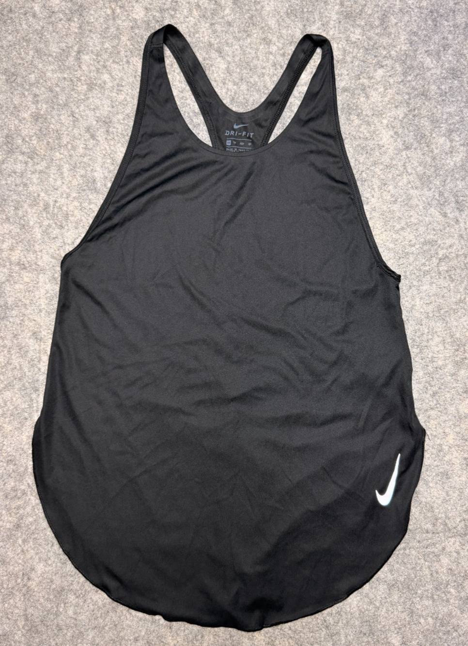 Nike Dri-FIT Women’s Black Lightweight Training Gym Racerback Tank Top XS